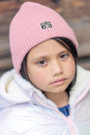 Beanie - Blueberry Pink Blossom