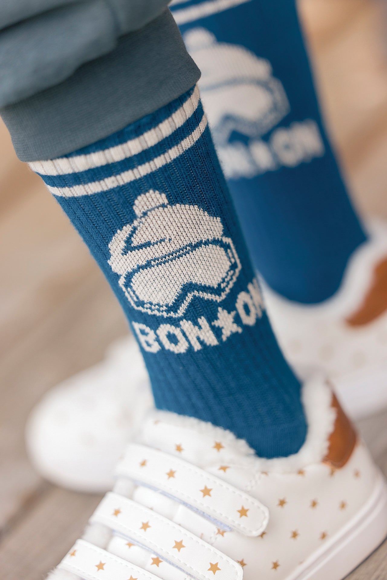 Socks - Winter Blue Nordic