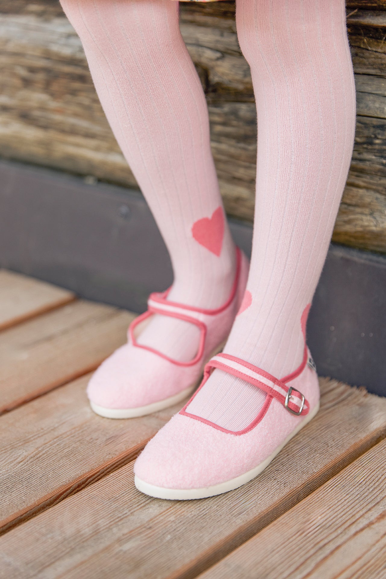 Tights - Mippy Pink Blossom