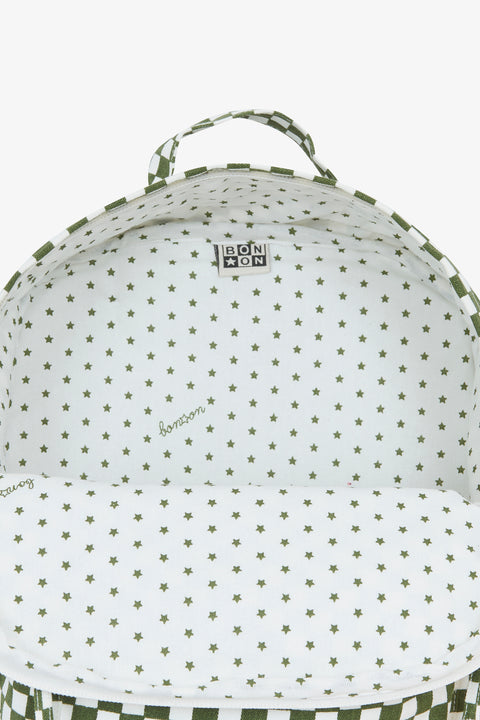 Sac à dos - Damier Vert - Image principale