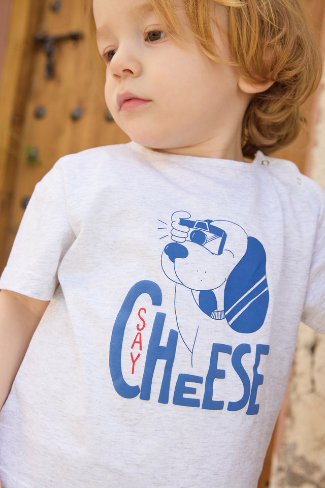 T-Shirt - Livo Saychees Grey China - Image principale