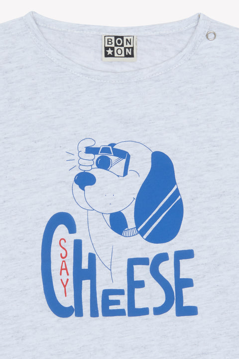 T-Shirt - Livo Saychees Gris Chine - Image principale