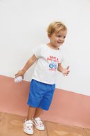 T-Shirt - Tuba Day Off Ecru Bonton