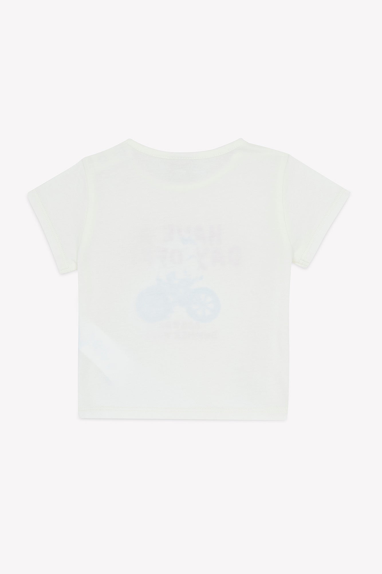 T-Shirt - Tuba Day Off Ecru Bonton