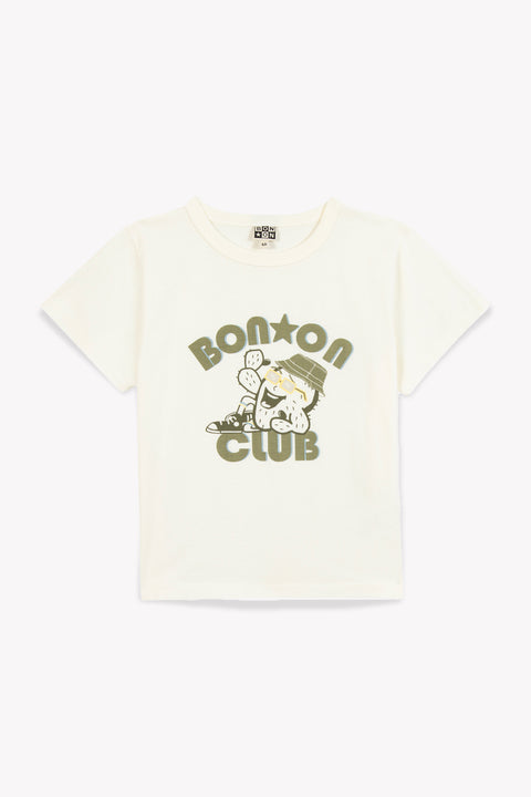 T-Shirt - Tubo Club Ecru Bonton - Image principale