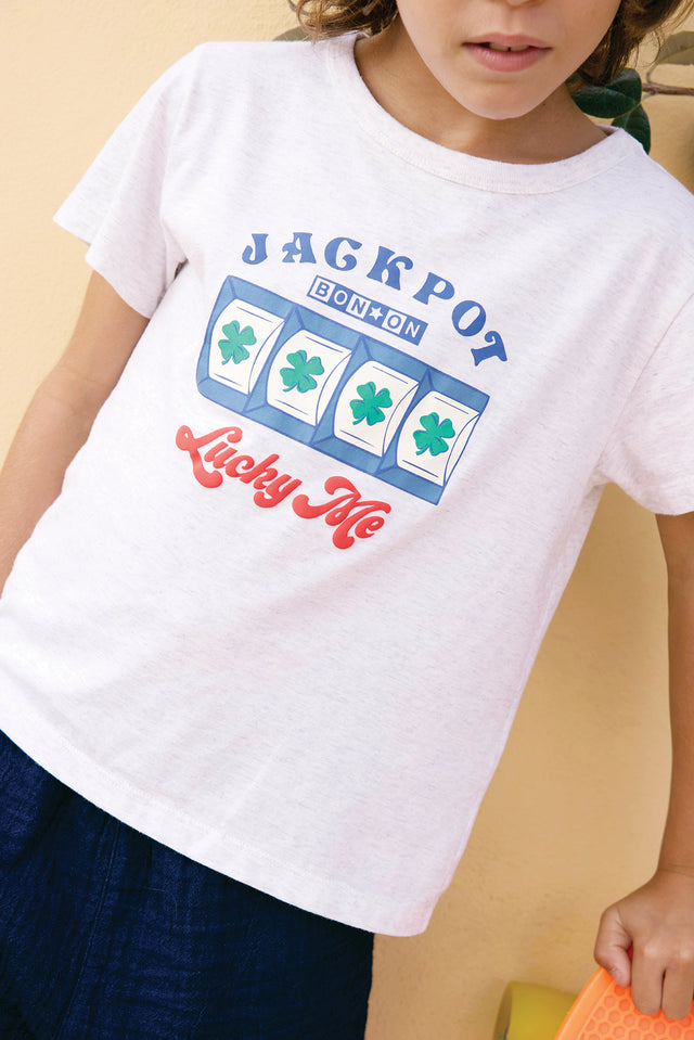 T-Shirt - Tubo Luckyme Gris Chine - Image principale