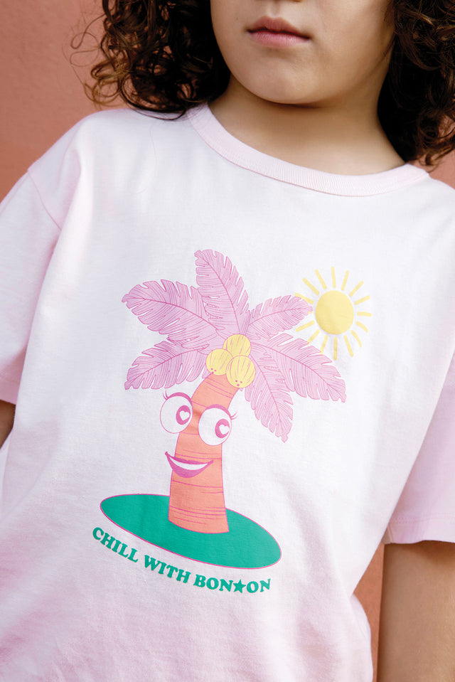 T-Shirt - Livo Chill Rose Douceur - Image principale