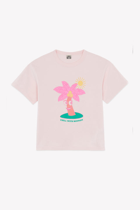 T-Shirt - Livo Chill Rose Douceur - Image principale