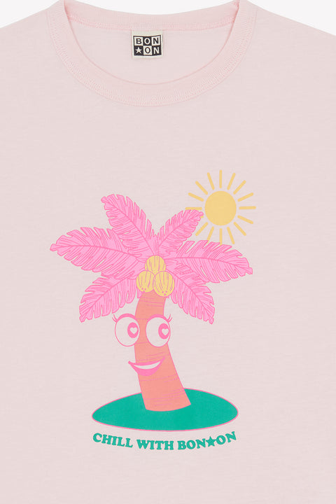 T-Shirt - Livo Chill Rose Douceur - Image principale