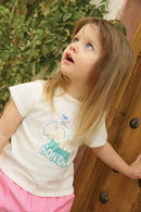 T-Shirt - Tuba Wave Ecru Bonton