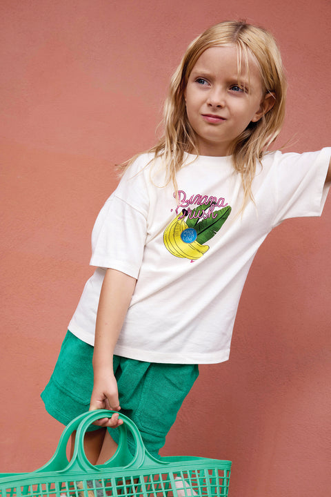 T-Shirt - Livo Banana Ecru Bonton - Image principale