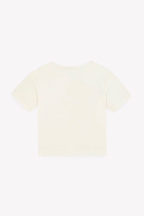 T-Shirt - Livo Anana Ecru Bonton - Image principale