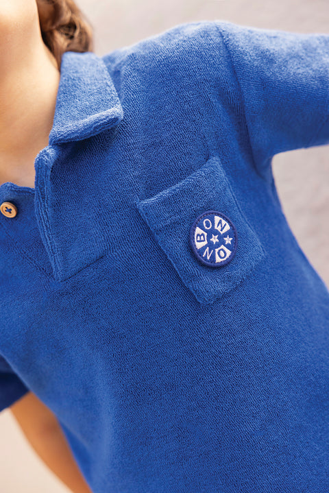 Polo shirt - Nivio Summer Blue - Image principale