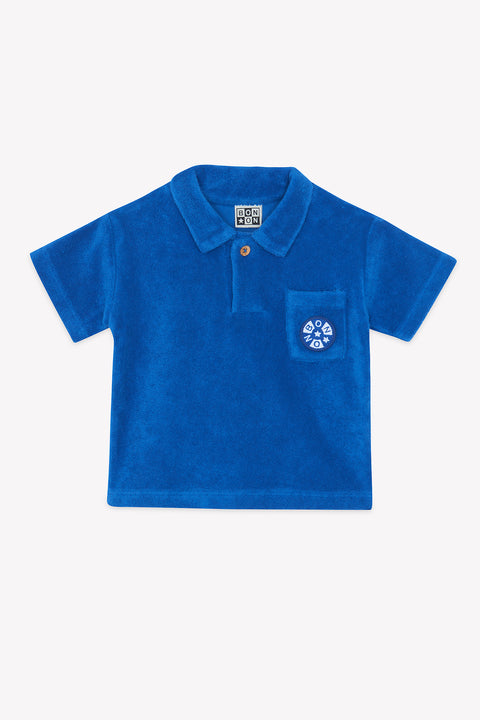 Polo shirt - Nivio Summer Blue - Image principale