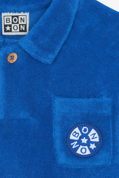 Polo shirt - Nivio Summer Blue - Image principale
