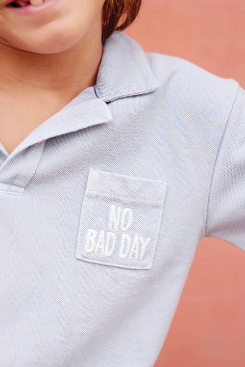 Polo shirt - Livio Blue Azul - Image principale