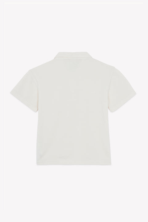 Polo shirt - Livio Ecru Bonton - Image principale