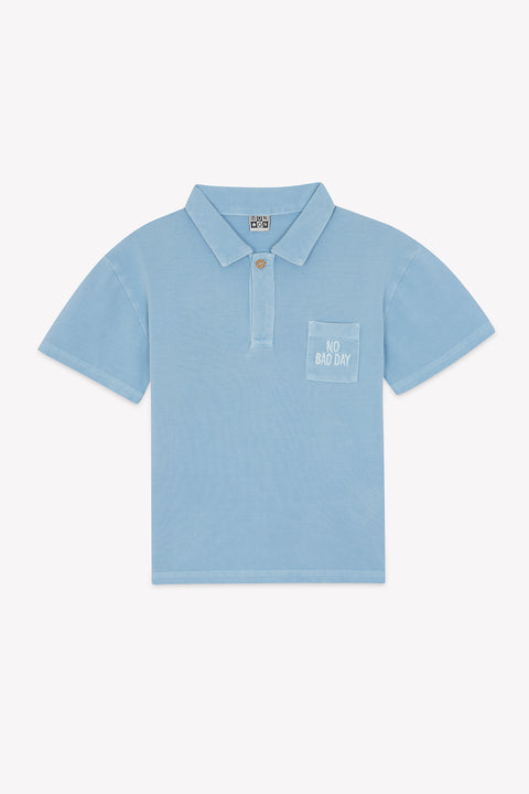 Polo shirt - Livio Blue Azul - Image principale
