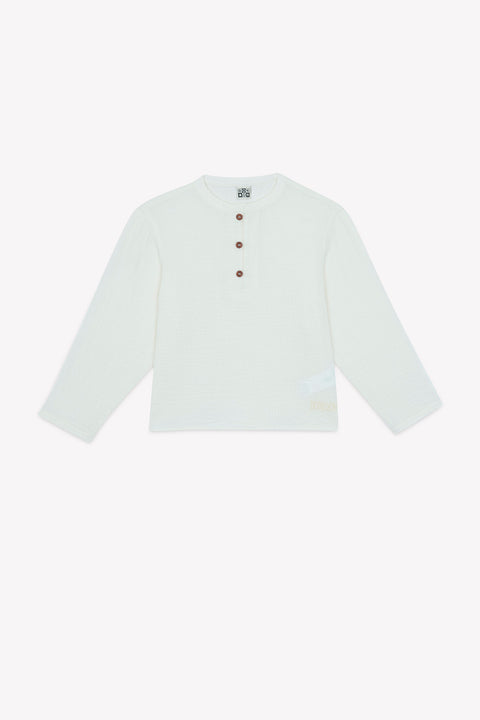 Chemise - Noah Ecru Bonton - Image principale