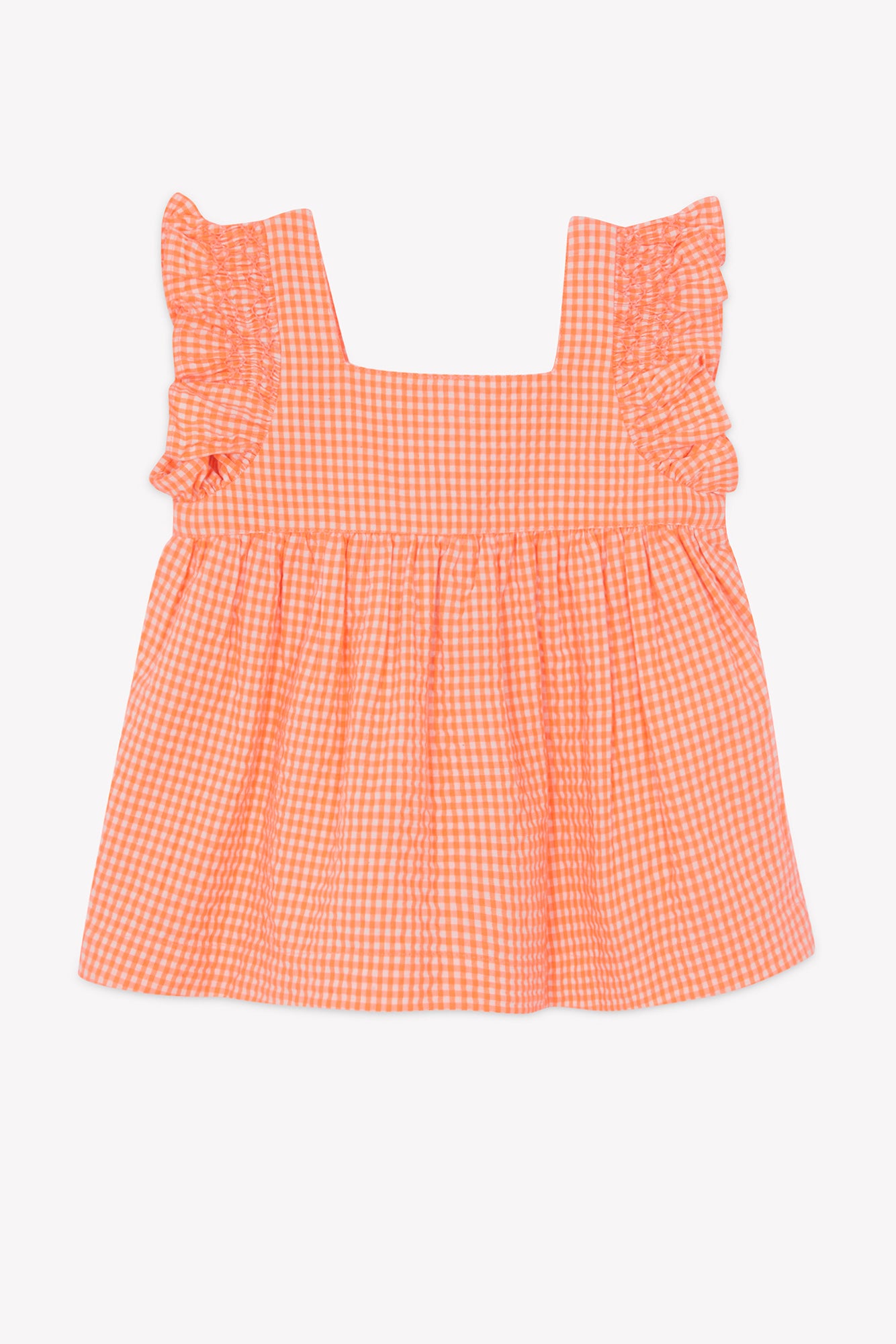 Chemise - Nelly Carreaux Fluo