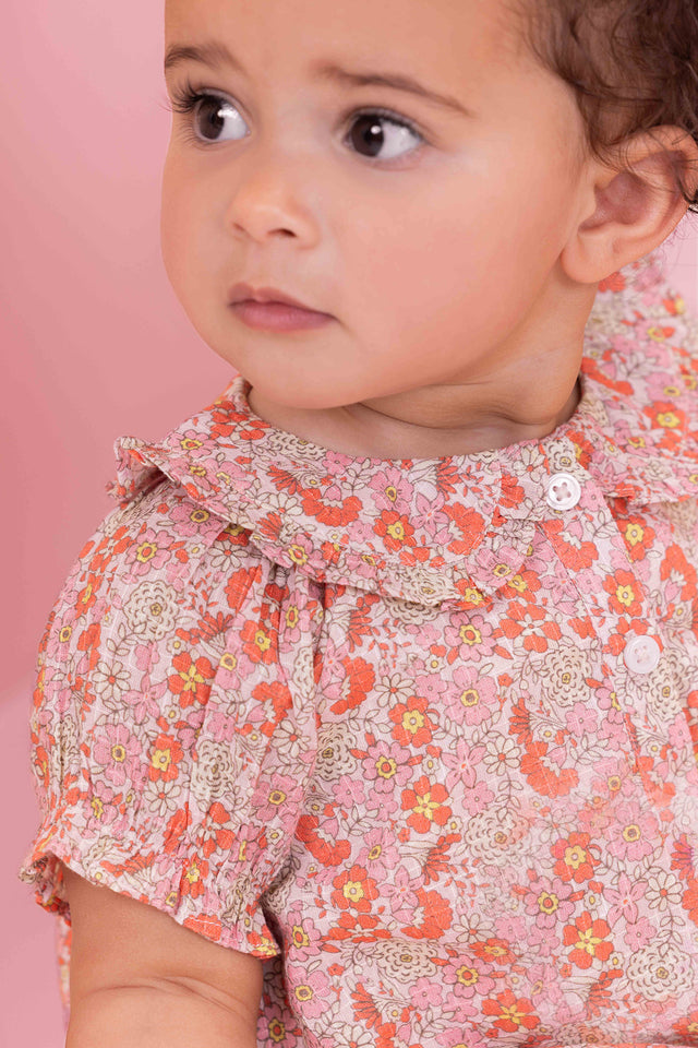 Chemise - Aria Fleurs Vintage Rose - Image principale