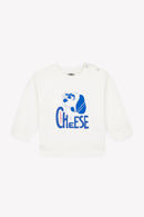 Sweatshirt - Smily Saycheese Ecru Bonton