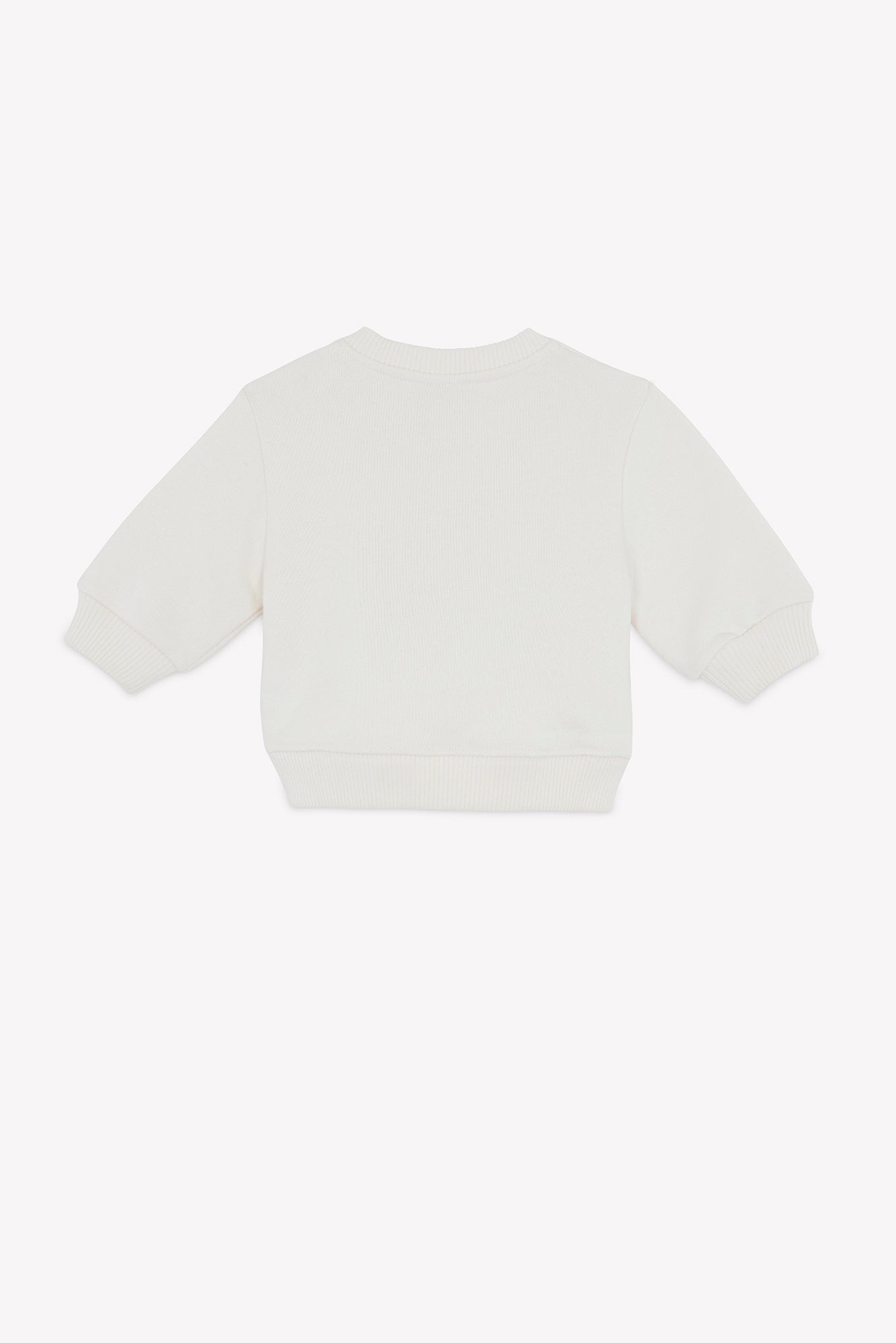 Sweatshirt -Smily Saycheese Ecru Bonton