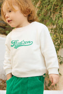 Sweat - Smily Logo Ecru Bonton