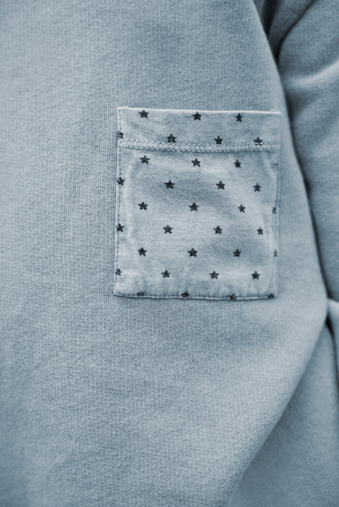 Sweatshirt - Narciss Blue Baby - Image principale