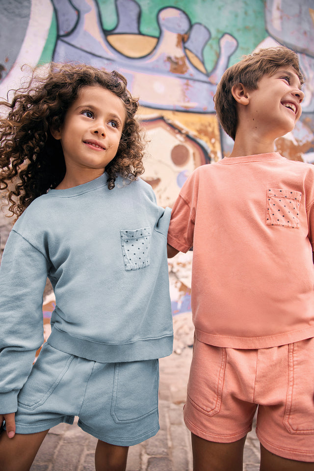 Sweatshirt - Narciss Blue Baby - Image principale