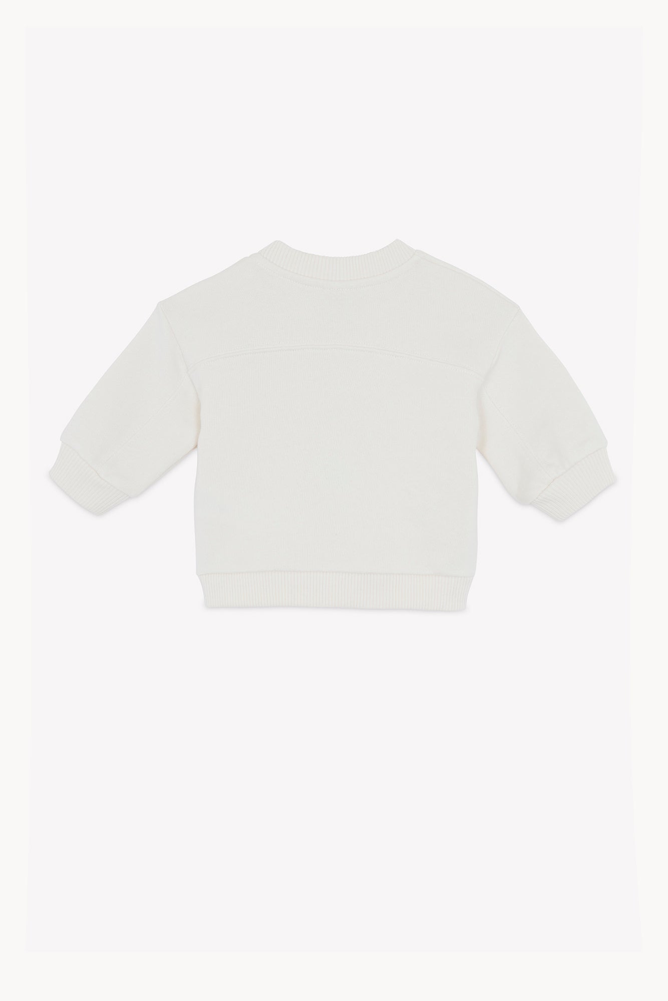 Sweat - Lame Chilling Ecru Bonton