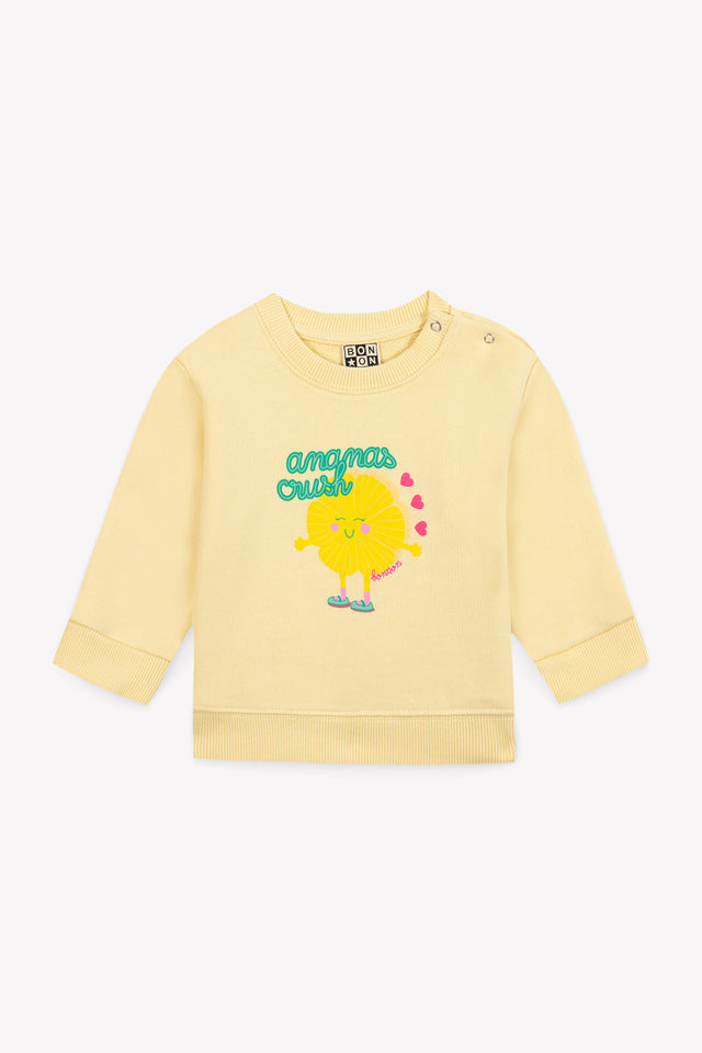 Sweatshirt - Smily Pineapple Vanilla - Image principale