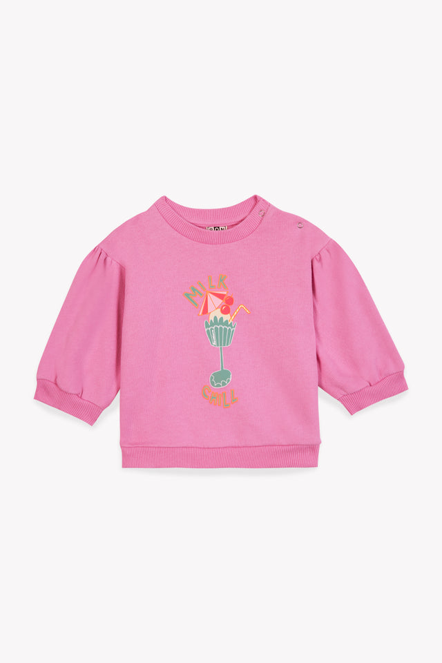 Sweatshirt - Nolwen Chill Pink Fiesta - Image principale