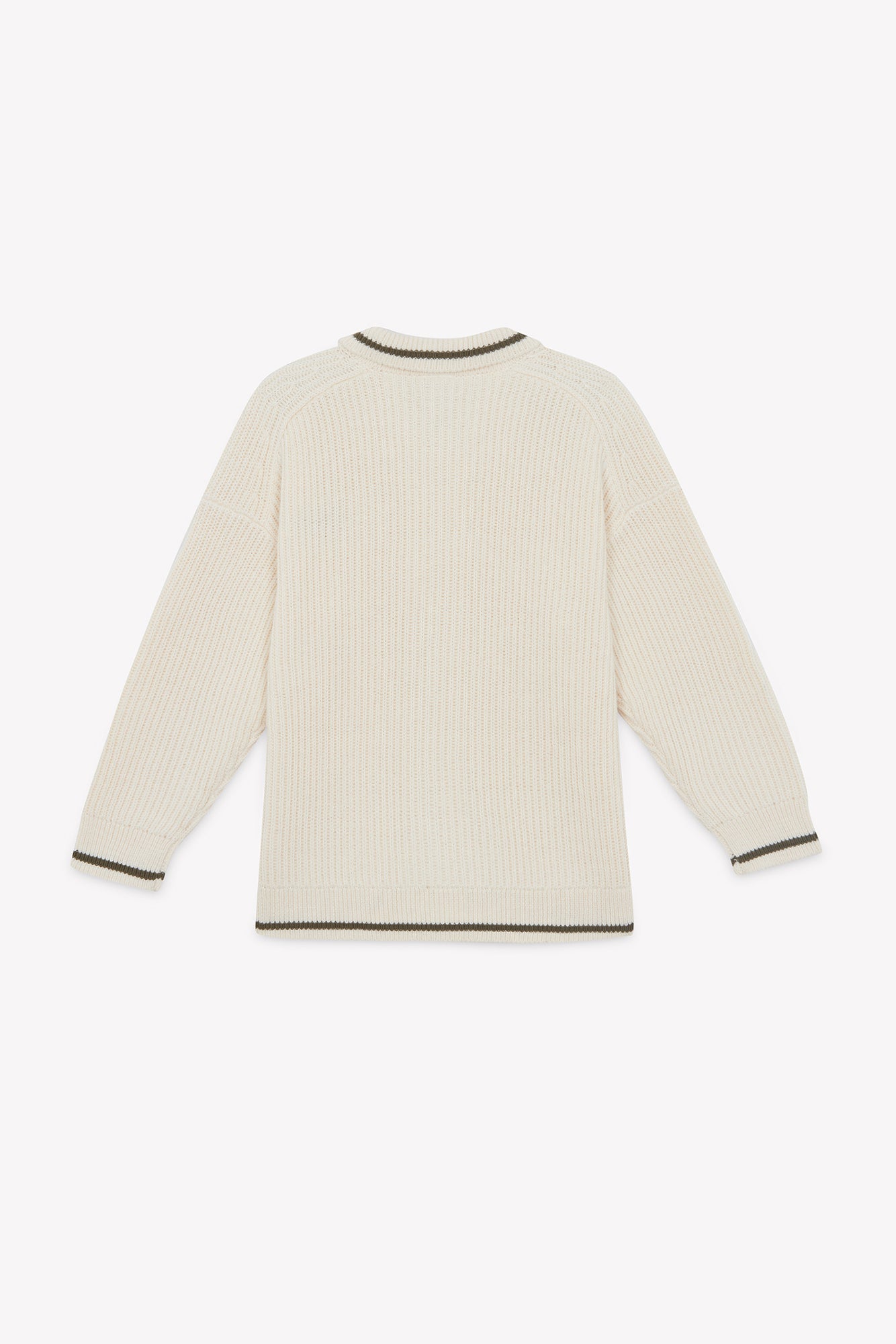 Gilet - Nuggets Ecru Bonton