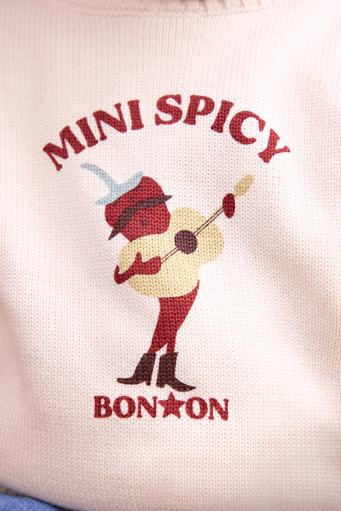 Pull - Misty Ecru Bonton - Image principale