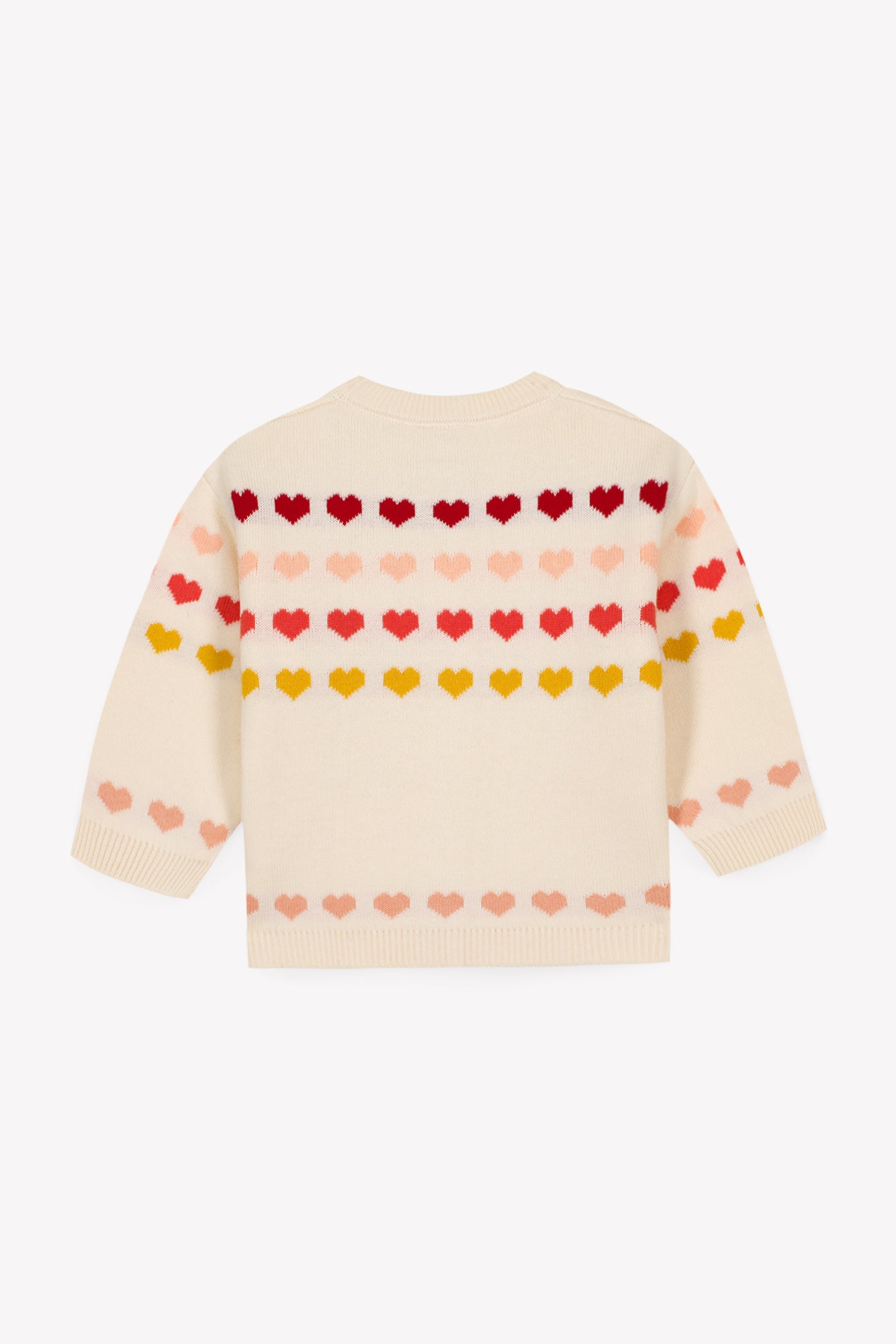 Cardigan - Laligne Ecru Bonton