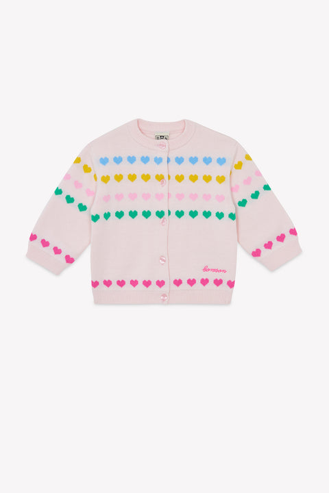 Cardigan - Laligne Rose Douceur - Image principale
