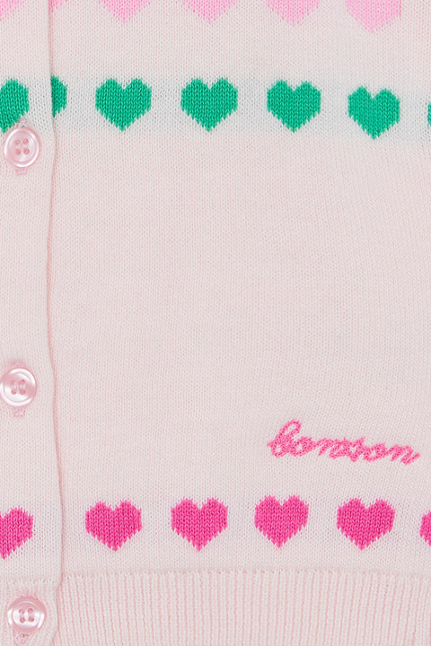 Cardigan - Laligne Pink Softness - Image principale