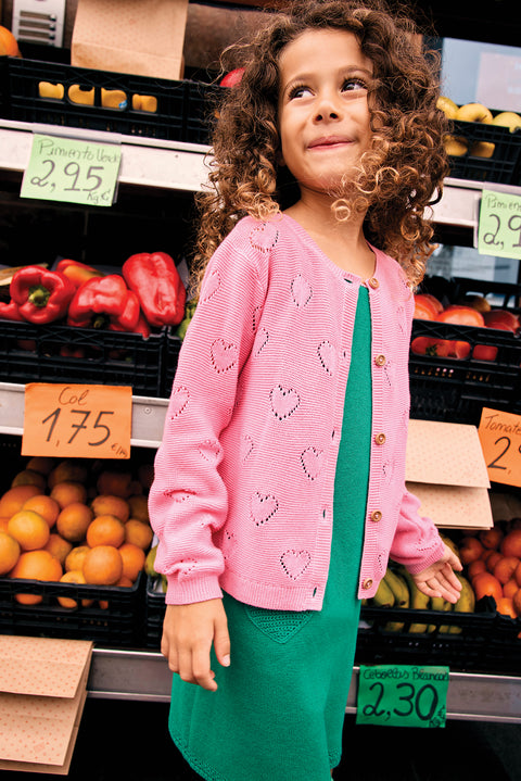 Cardigan - Lilou Pink Fiesta - Image principale