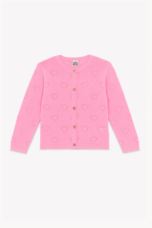 Cardigan - Lilou Pink Fiesta - Image principale
