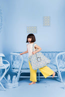 Cabas - Beth Fleur Vintage Bleu