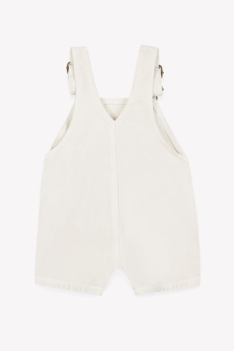 Salopette Courte - Lazslo Ecru Bonton - Image principale