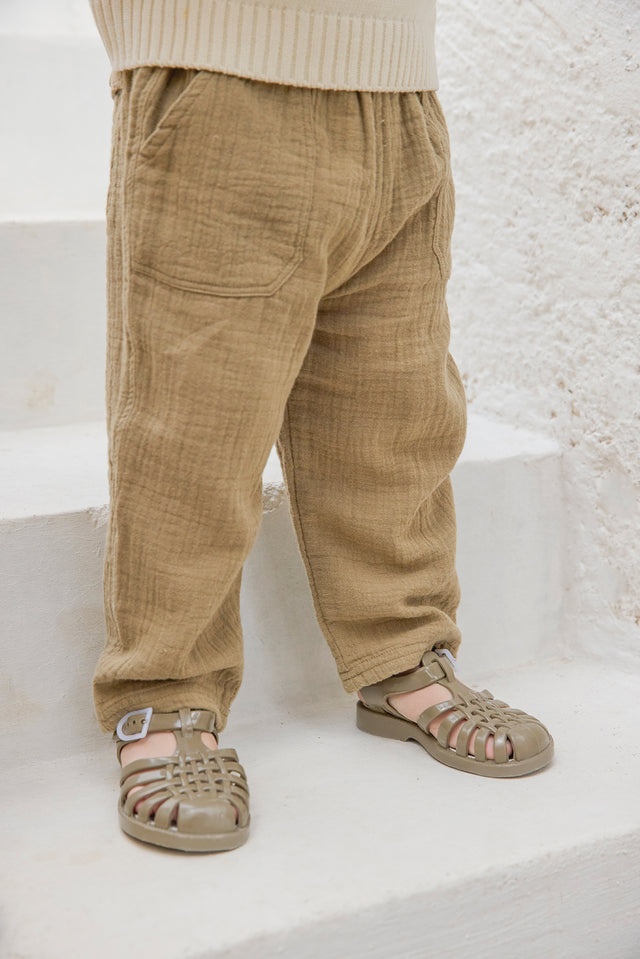 Trousers - Nils Kaki Cactus - Image principale