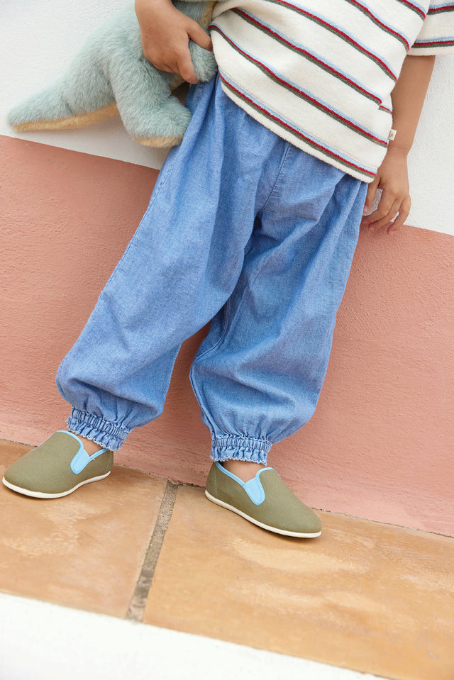 Trousers - Noodle Chambray - Image principale