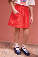Skirt - Dushka Red Catch Up