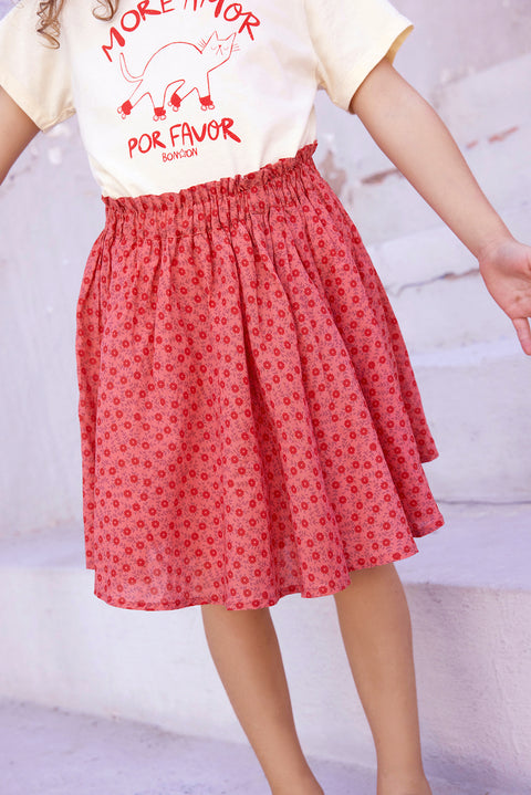 Jupe - Pétale Foulfleur Rouge - Image principale