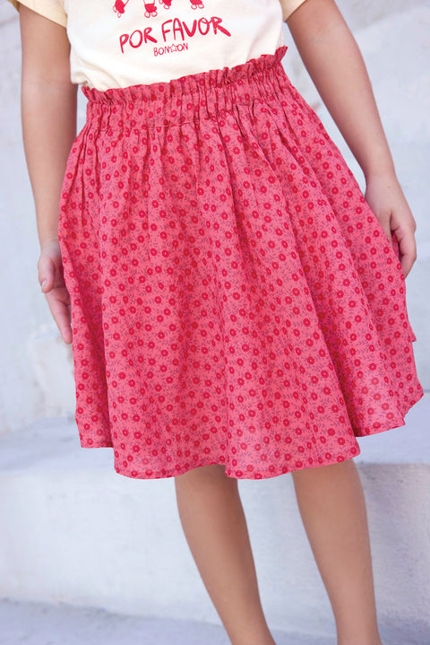 Skirt - Petal Foulfleur Red - Image principale
