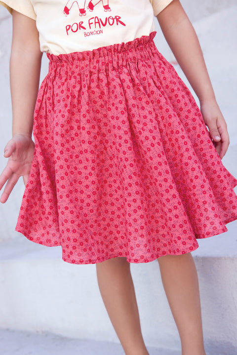 Skirt - Petal Foulfleur Red - Image principale