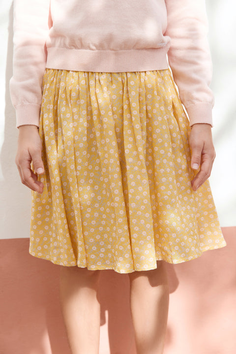 Jupe - Pétale Foulfleur Jaune - Image principale