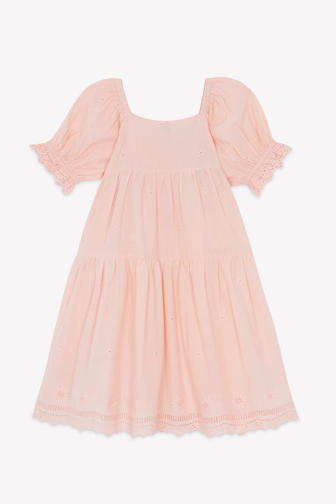 Robe - Georgette Rose Sunset - Image principale